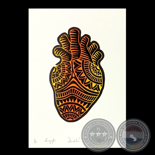 Obra: Corazón - Artista: Rodrigo Velázquez - Año 2018